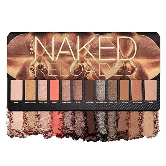 URBAN DECAY Naked Reloaded, Nude Bronze Neutral Eyeshadow Palette, Matte - Picture 1 of 6